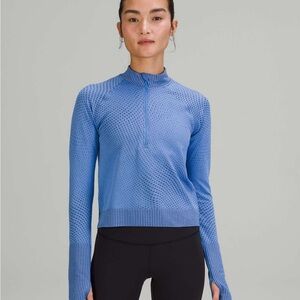 lululemon athletica Periwinkle Long Sleeve Top
